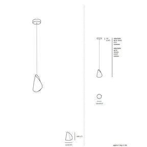 Bocci - Pendelleuchte 21.1 deep Canopy