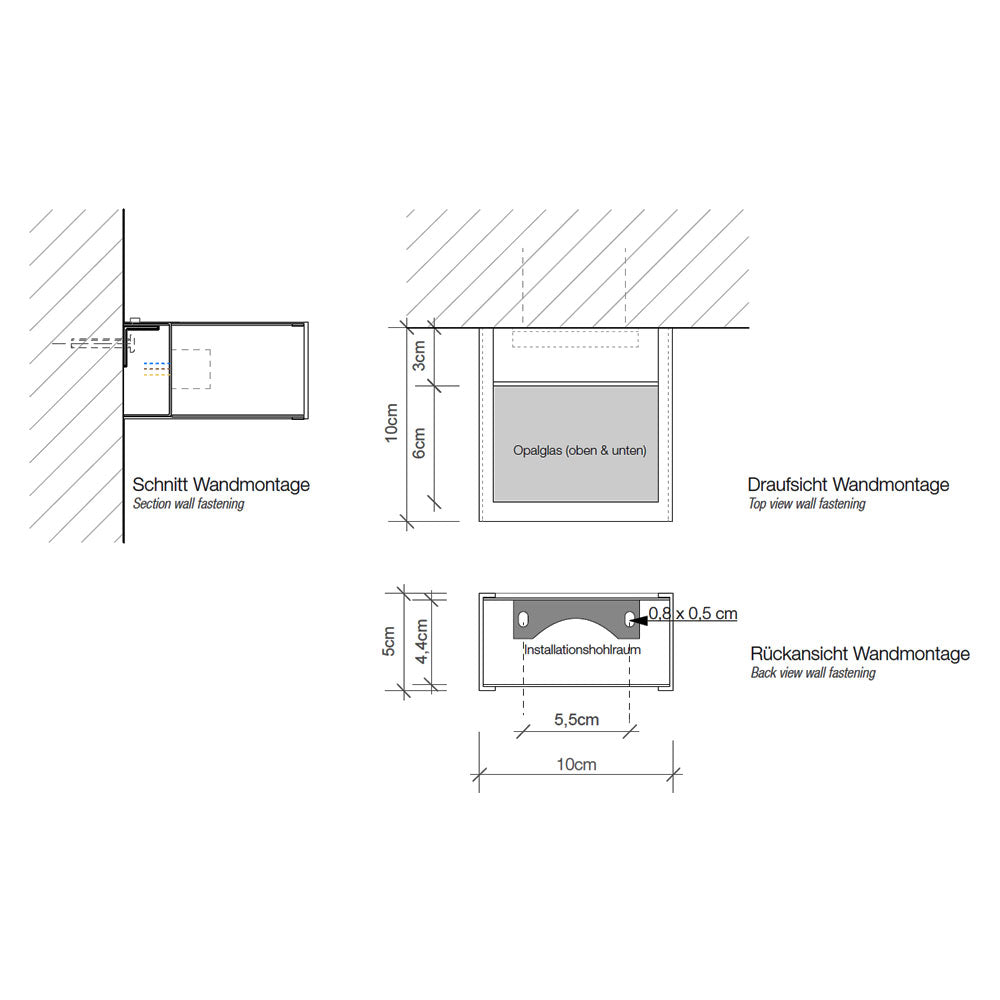 Decor Walther - Wandleuchte Box