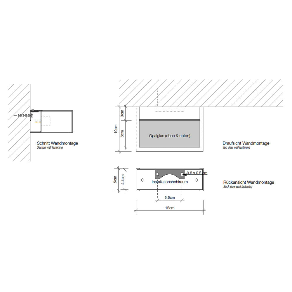 Decor Walther - Wandleuchte Box