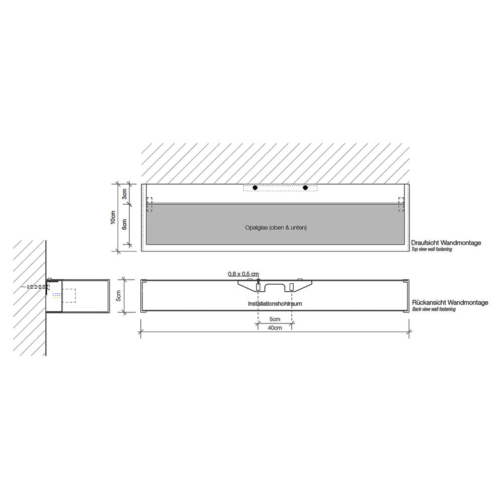 Decor Walther - Wandleuchte Box