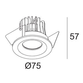 Delta Light - Einbauleuchte Mini Reo 92740