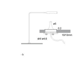 Lumina Italia - Tischleuchte Flo Grommet F20