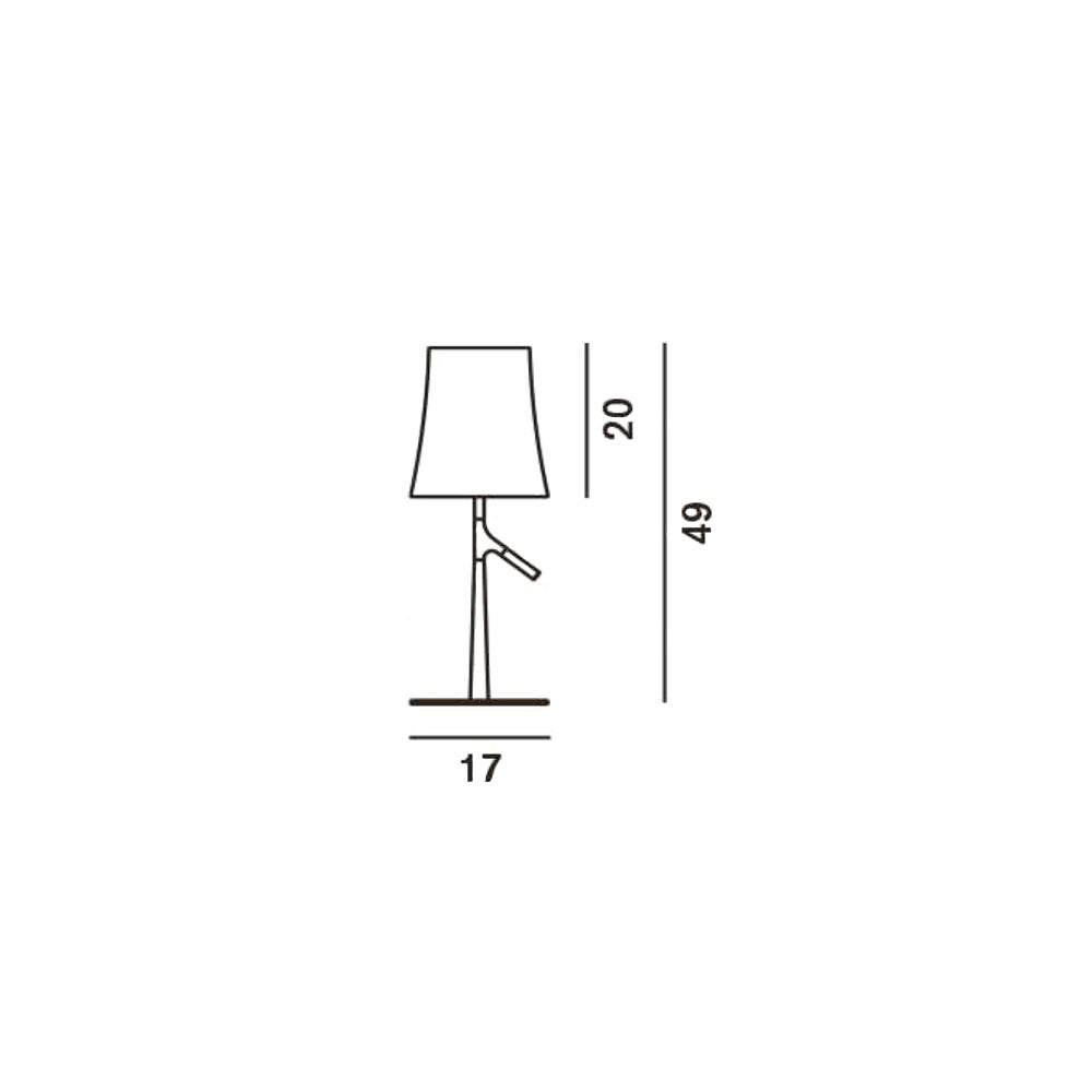 Foscarini - Tischleuchte Birdie Piccola Tavolo