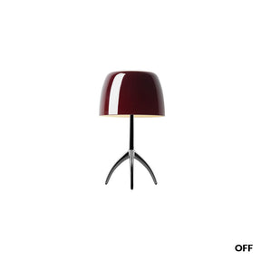 Foscarini - Tischleuchte Lumiere Piccola Tavolo Chrom Schwarz