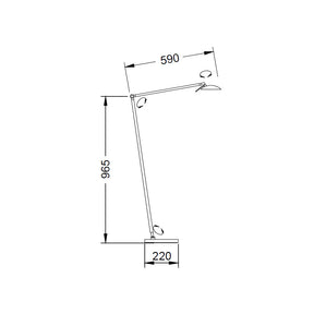 Knapstein Germany - Leseleuchte 41.946 LED