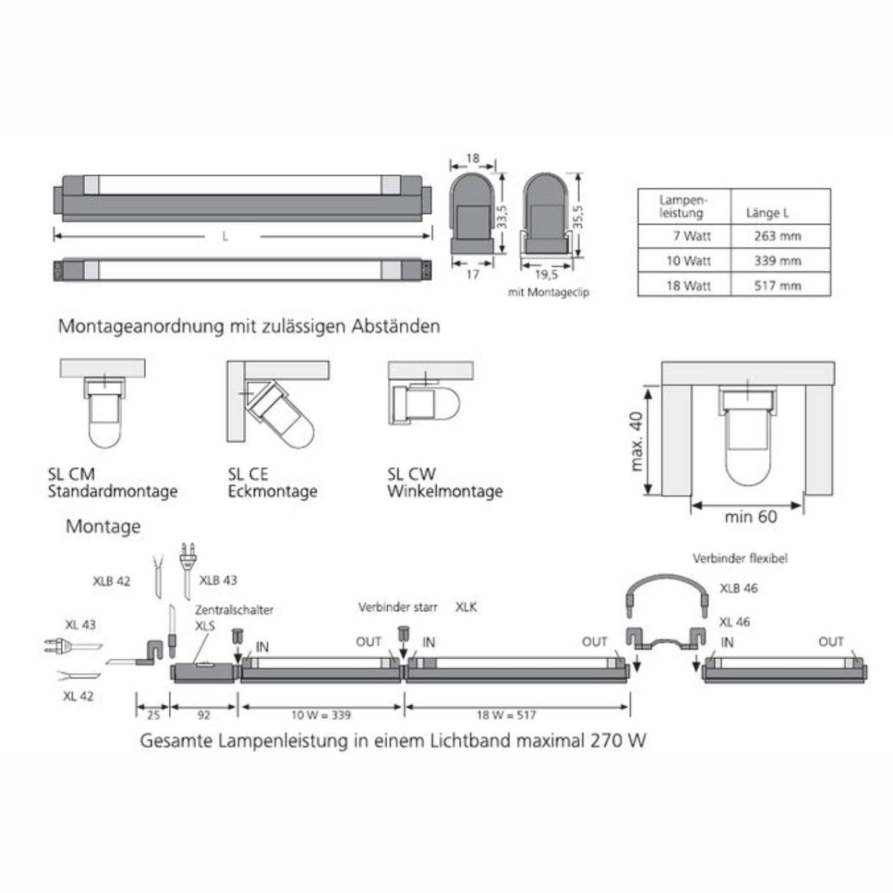 Hera - Deckenleuchte SlimLite SLX 339mm
