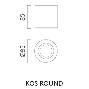 illumina - Deckenleuchte Kos II Chrom LED