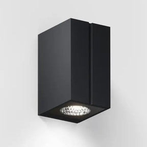 IP44 - Wandleuchte cut one deep black schwarz