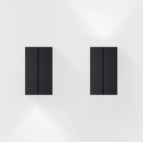 IP44 - Wandleuchte cut one deep black schwarz