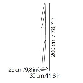Kundalini SRL - Stehleuchte Shakti 200 weiß