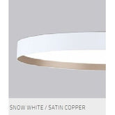 Lightnet - Deckenleuchte BASIC DECO Surface A3 Snow White 600mm