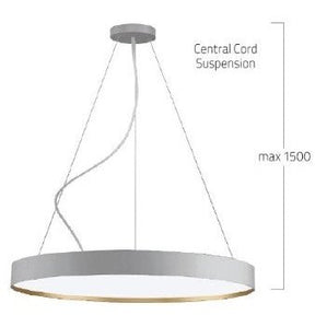Lightnet - Pendelleuchte BASIC DECO P3 weiß-kupfer