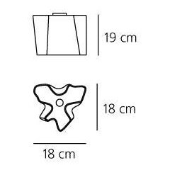 Artemide - Deckenleuchte Logico Soffitto