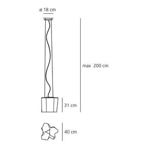 Artemide - Pendelleuchte Logico Sospensione