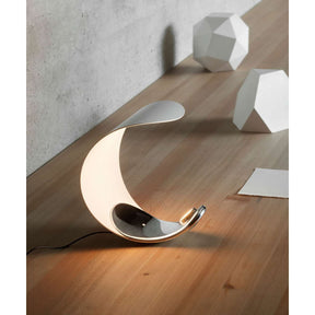 Luceplan - Tischleuchte Curl LED alu