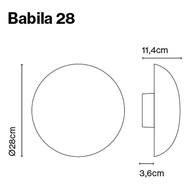 Marset - Wandleuchte Babila 28