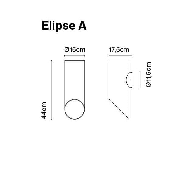 Marset - Wandleuchte Elipse A