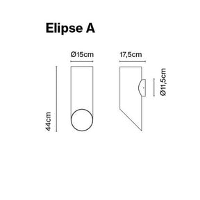 Marset - Wandleuchte Elipse A