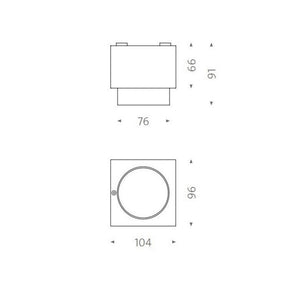 Mawa - Aufbaustrahler Wittenberg 4.0 LED weiß