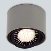 Mawa - Deckenleuchte 111er rund grau metallic