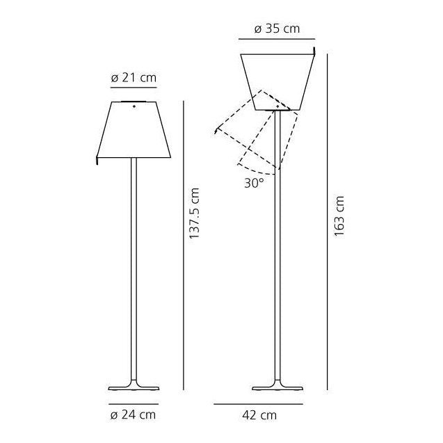 Artemide - Stehleuchte Melampo