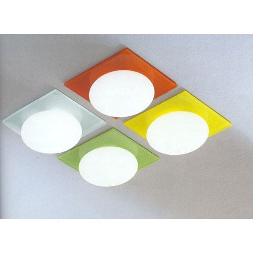 Leucos - Wand- und Deckenleuchte Minigio P PL Gelb