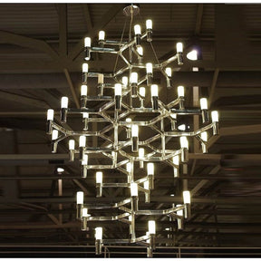 Nemo - Pendelleuchte CROWN SUMMA Aluminium poliert