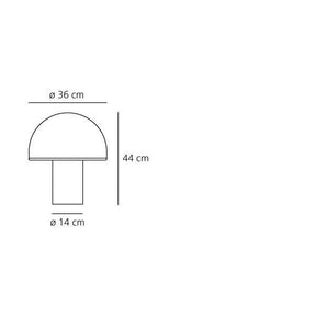 Artemide - Tischleuchte Onfale Tavolo