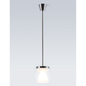 Serien Lighting - Pendelleuchte Annex L Klar/Alu verchromt