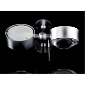 Top Light - Wand-/Deckenleuchte Puk Wing Twin LED Schwarz Chrom