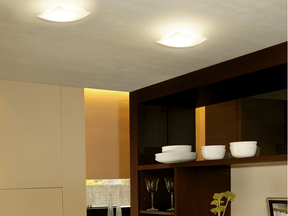 Vibia Lighting - Deckenleuchte Quadra Ice Glas weiß
