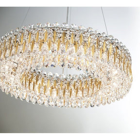 Swarovski - Pendelleuchte Sarella 12 gold