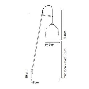 Marset - Wandleuchte Jaima P207 IP65