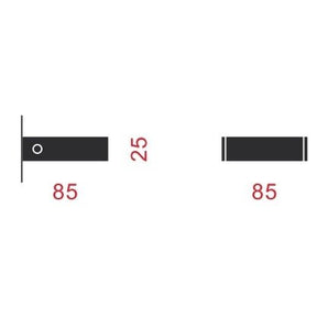 Serien Lighting - Wandleuchte SML Wall Halogen