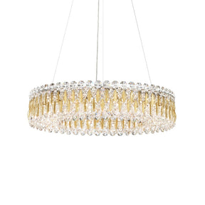 Swarovski - Pendelleuchte Sarella 12 gold
