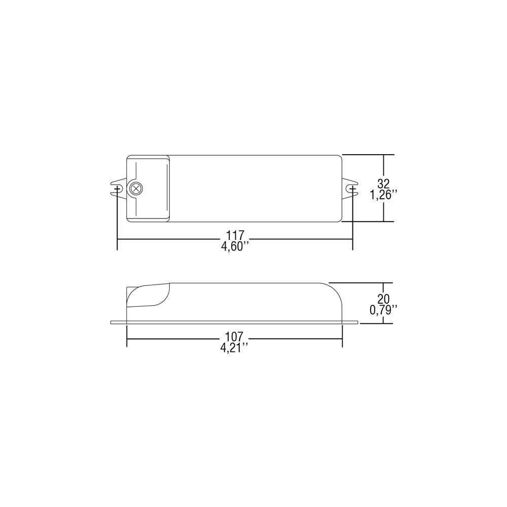 TCI - Universal-Trafo MW 70 LED Dimmbar