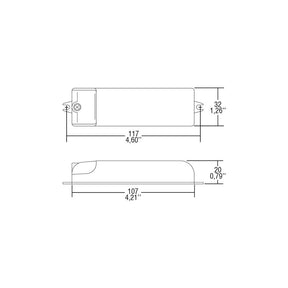 TCI - Universal-Trafo MW 70 LED Dimmbar