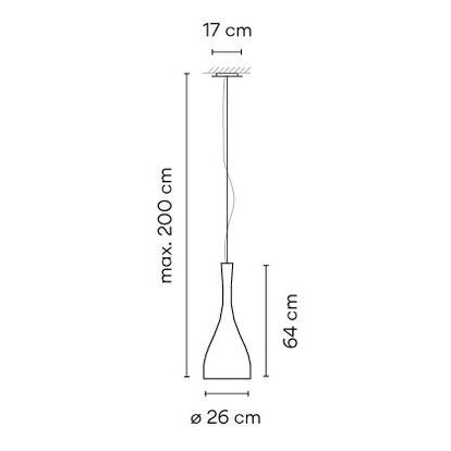 Vibia Lighting - Pendelleuchte Jazz rot