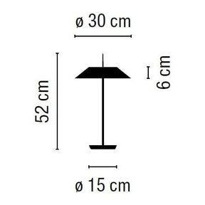 Vibia Lighting - Tischleuchte Mayfair LED weiss