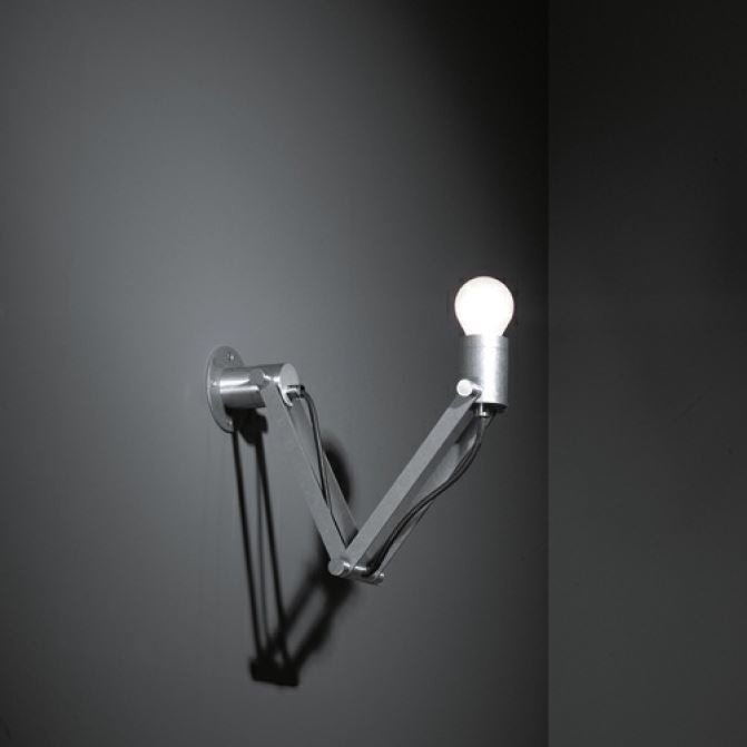 ELLUX - Wandleuchte NOMAD MINIMAL SHORT Aluminium